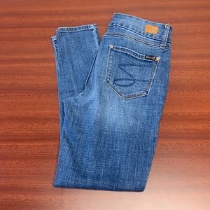 Seven 7 Skinny High Rise